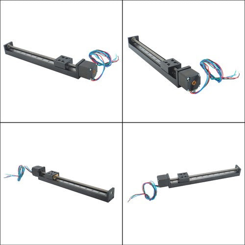 DURAFORCE 200mm T6×1 Mini Linear Rail Module LeadScrew Stage Actuator With NEMA11 Stepper