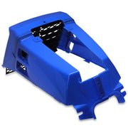 DURAFORCE Plastic Gas Tank Side Covers with Grill for Yamaha Banshee 350 YFZ350 87-06 Blue