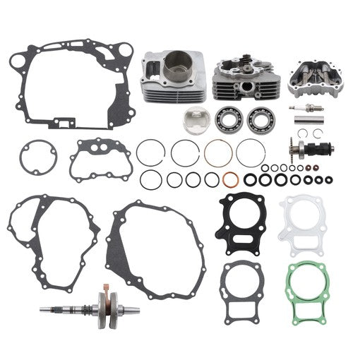 DURAFORCE For Honda TRX250 Complete Cylinder Crankshaft Bearings Gasket Kit 13000-HM8-A4