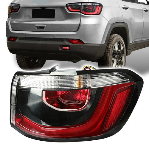 DURAFORCE Right Passenger Side Rear Tail Light for Jeep Compass 2017 2020 17 20 Brake Lamp