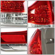 DURAFORCE Driver LH Side Outer Tail Light Lamp Replace Halogen For 2011-2014 Toyota Sienna