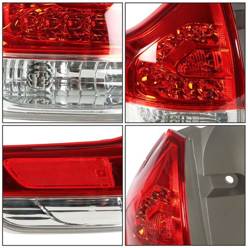 DURAFORCE Driver LH Side Outer Tail Light Lamp Replace Halogen For 2011-2014 Toyota Sienna