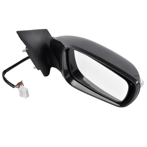 DURAFORCE Black Right Power View Mirror Manual Folding Heated for Hyundai Sonata 2011-2014