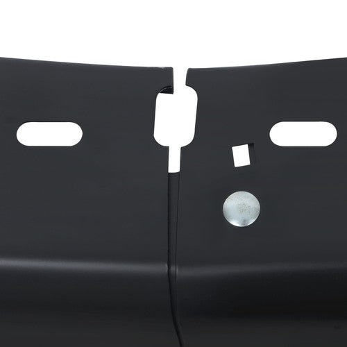 DURAFORCE Split Black Front Bumper W/o Sensor Holes For Chevrolet Silverado 1500 2019-2022