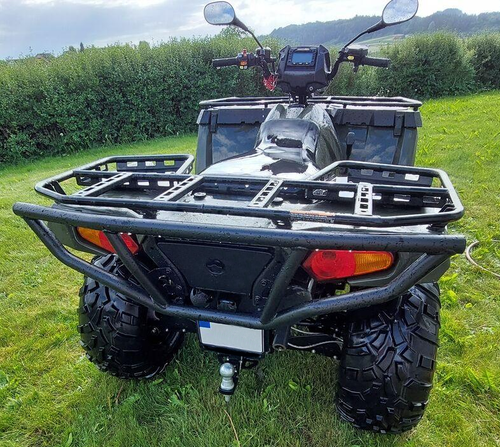 Rear Bumper Brush Guard Storage Rack Extender for Polaris Sportsman 450 2014 2020