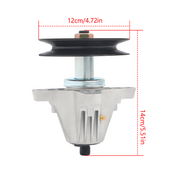 DURAFORCE 618P09256 618-09256 For Cub Cade Troy-Bilt Mustang Z50 50-Inch Deck 3pcs Spindle