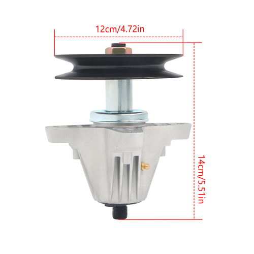DURAFORCE 618P09256 618-09256 For Cub Cade Troy-Bilt Mustang Z50 50-Inch Deck 3pcs Spindle
