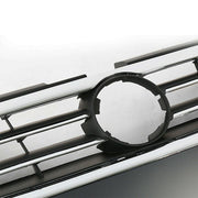 DURAFORCE For 2009-2012 VW Volkswagen Passat CC Front Bumper Upper Grille Black Chrome