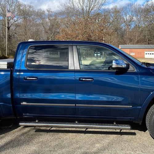 Chrome Body Side Molding Trim for Dodge Ram 1500 Crew Cab 2019-2025