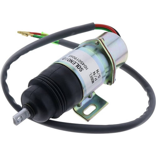 DURAFORCE 24V Fuel Shutoff Solenoid 5-81910-026-0 for Isuzu Engine TCM Forklift