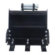 DURAFORCE New Mini Excavator 400mm Tooth Bucket Digger Machine Attachment With Teeth