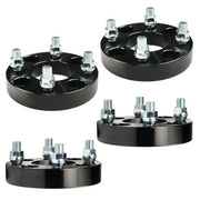 DURAFORCE 4× 1" 4x4 Wheel Spacers 62mm Hub Bore 1/2x20 Studs For EZGO Club Car Golf Cart