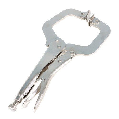 DURAFORCE 10 pc 11" Swivel Pad Locking C-Clamp Locking Pliers Entrained Rotary Gasket US
