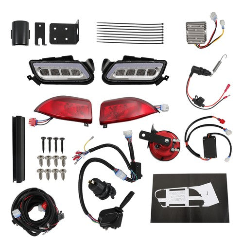 DURAFORCE For Club Car Tempo Golf Carts w/RGB Daytime Running Light LED Light Kit 2018+ US