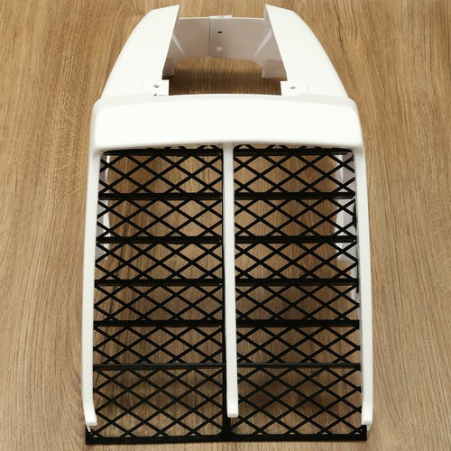 White Gas Tank Side Covers With Radiator Cover Grill For Yamaha Banshee 350 87-06