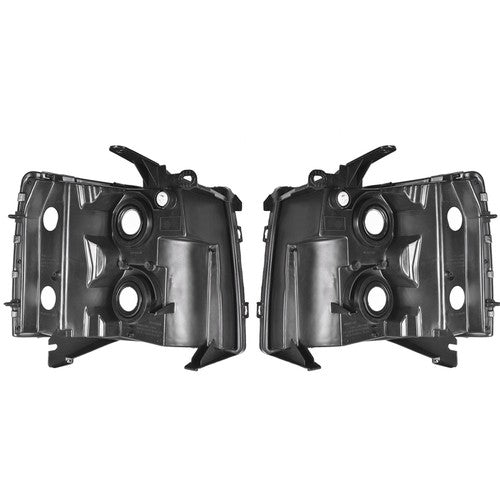 DURAFORCE Left+Right Side Headlights For Chevy Silverado1500 2500 3500 2007-2014 Headlamps