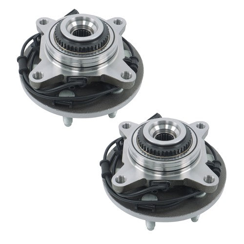 DURAFORCE For Ford Expedition Lincoln Navigator 2000-2006 4WD 2x Front Wheel Hub Bearing