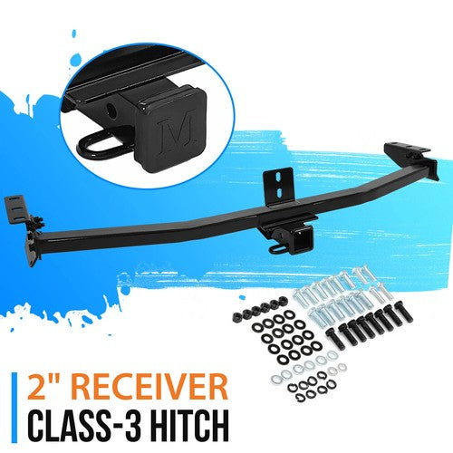 DURAFORCE Class 3 Trailer 2 Receiver Tow Hitch for 2003-2008 Honda Pilot 2001-2006 Acura Mdx