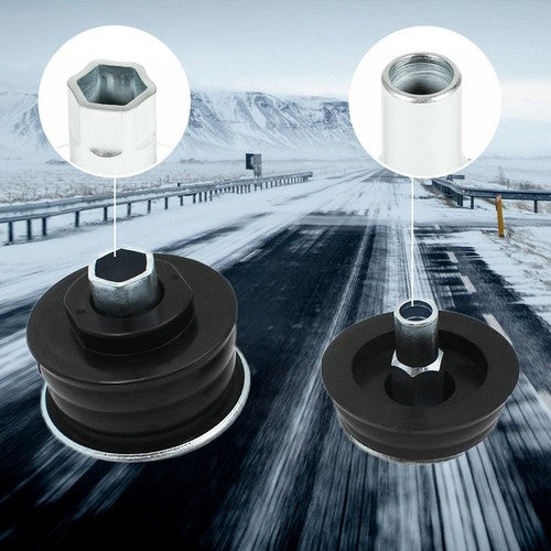 DURAFORCE KF04060BK Body Mount Bushing Kit For Ford F250 F350 Super Duty 2WD 4WD Pickup