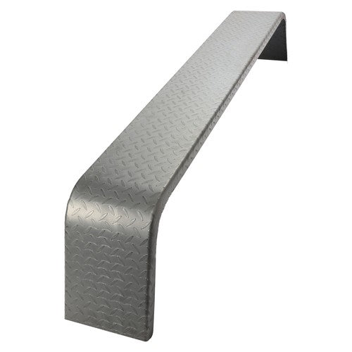 2 PCS Steel Diamond Tread Plate Tandem Axle Trailer Fenders 10 1-4x72 7-8x13