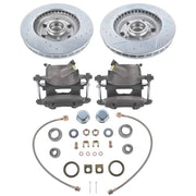 DURAFORCE For Chevrolet C10 GMC 2wd Truck Front Disc Brake Conversion Kit 6 Lug Wheels