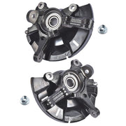 DURAFORCE 2Pcs Front Steering Knuckle Assembly for Dodge Attitude Hyundai Accent 1.4L 1.6L
