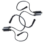 DURAFORCE Ignition Coil & Spark Plug Cap×2 Fit For Honda VT600C VT600Cd Shadow VLX 88-07