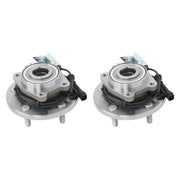 DURAFORCE 2 PCS For Dodge Grand Caravan Town & Country Routan Wheel Bearing and Hubs Front