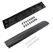 DURAFORCE Pair Rear Lower Door Trim Molding Black for Cadillac XT5 2017-2025 Left & Right