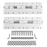 DURAFORCE 2x 55721 Swing Away Bracket White Alloy Steel Powder-Coated for Electric Jacks