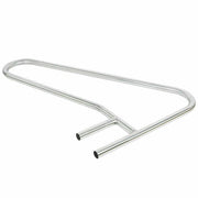 DURAFORCE Cross Braced Deck In-Ground Swimming Pool Stainless Steel Ladder Step Handrail