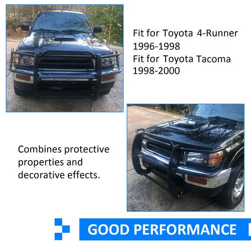 Brush Grille Guard Bumper Push Bar for Toyota 4 Runner 96 98 Tacoma 98 00