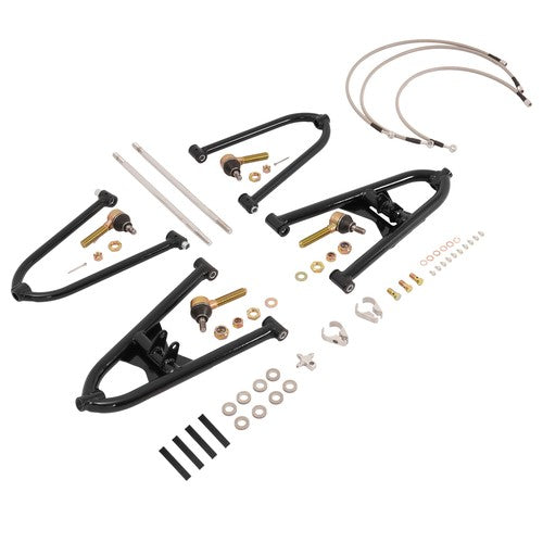 DURAFORCE Adjustable Front A Arms 2+0 Complete Kit for Honda Sportrax 400 TRX400X 1999-2014