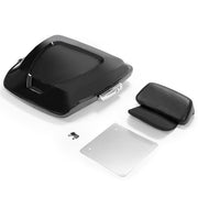 DURAFORCE Angled Razor Motorcycle trunk Backrest Base Plate For Harley Touring 2014-24