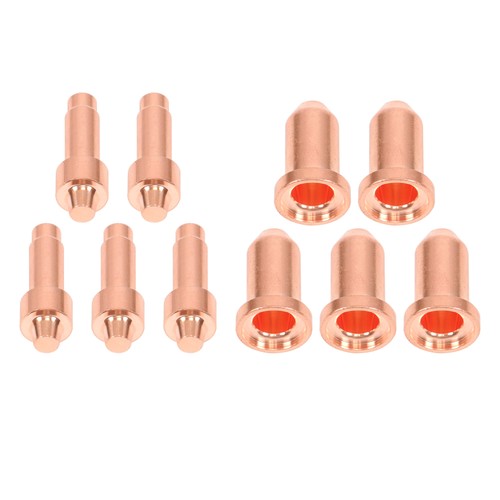 DURAFORCE 10Pcs Plasma Electrode 249926 Tip 249928 Nozzle for Miller XT40 XT30 XT30C Torch