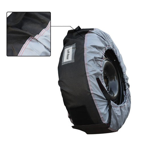 DURAFORCE For Black 420D And Black 600D Cases+Tyre 4Pcs Bags Car Cover With Handheld Tyre