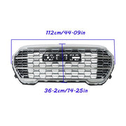 DURAFORCE Compatible For GMC Terrain 22-23 Front Bumper Grille Chrome Without Camera Hole