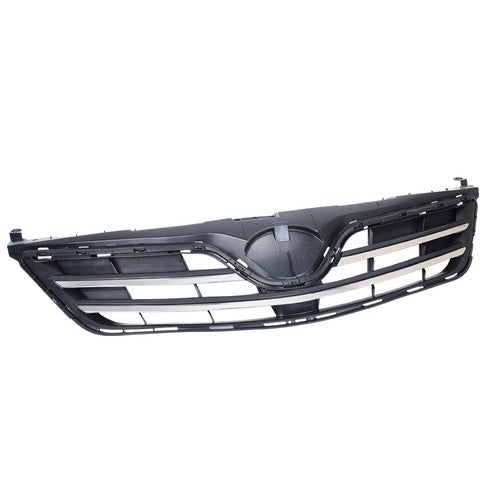 DURAFORCE Front Bumper Upper Grille Chrome Black For 2013 Toyota Corolla 5310002640C0