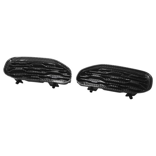 DURAFORCE 68414296AA Front Bumper Grill Tow Hook Cover Bezel For 2019-2023 Dodge RAM 1500