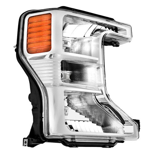 DURAFORCE Front Headlight For Ford F250 F350 F450 2020-2022 Right Side Clear RH Headlamp