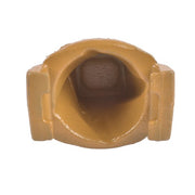 DURAFORCE 5 Pk Bucket Teeth with Flex Pins Yellow V23SYL V23PN for Backhoe Loader Crane