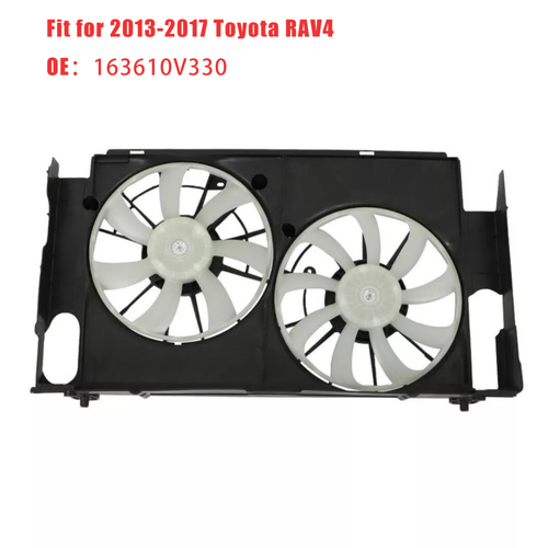DURAFORCE 621-557 Radiator Cooling Fan for Toyota RAV4 2013-2019 2 5L L4 GAS 1 Set