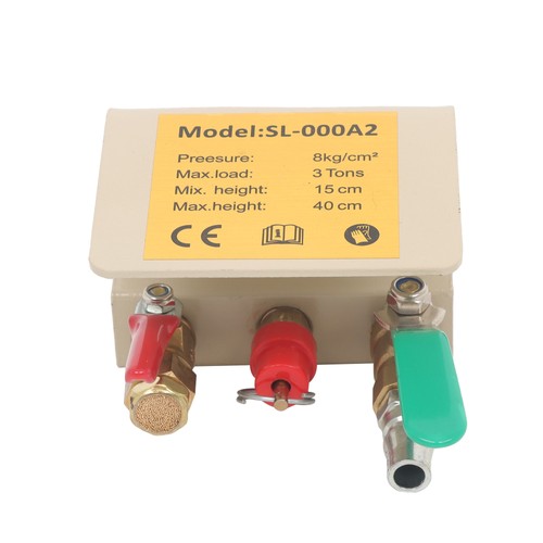 DURAFORCE Air Jack 3 Ton/6600lbs Pneumatic Triple Bag Air Jack w/ Side Handles & Six Steel