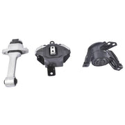 DURAFORCE Right Motor+Left Trans Mount+Torque Strut Mount for Hyundai Tucson 1.6 4WD 16-18