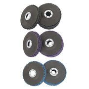 DURAFORCE Diamond Grinding Discs 4 pieces each in blue, purple 12 Packs of 4-1/2' x 7/8'