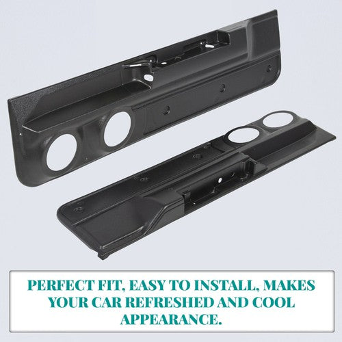 Lower 2 Speaker Door Panel for 1978-88 Monte Carlo Malibu 2dr and El Camino Set
