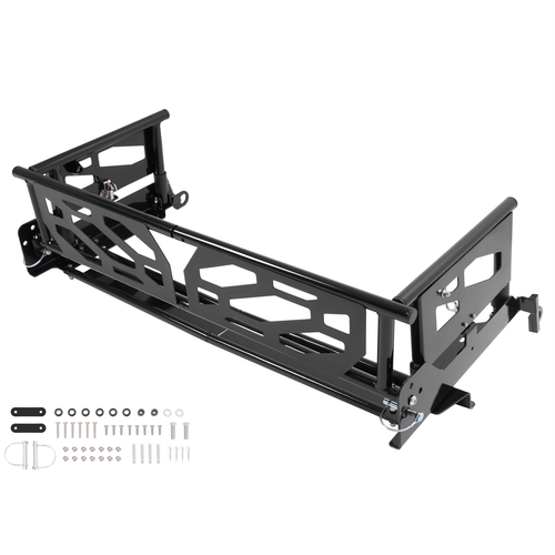 DURAFORCE Rear Cargo Bed Extender Accessories For Honda Pioneer 700-4 & 1000-5 2016-2024