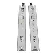 DURAFORCE 1 Pair 14 Inch Locking Drawer Slides Full Extension & Lock 150lbs Capacity