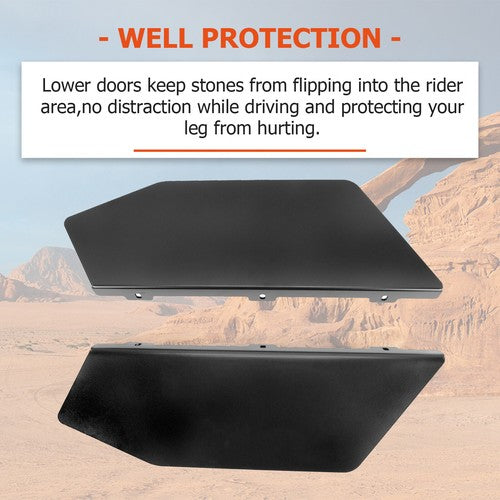 Lower Door Panels Inserts For Honda Talon 1000X 4 2023-2024 Powder Coated