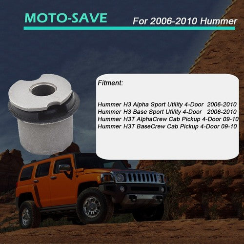DURAFORCE B2110 Premium Front Differential Axle Bushing For 06-10 Hummer H3 H3T 3.7/5.3L